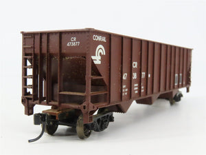 HO Scale PROTO 1000 920-37013 CR Conrail 100-Ton Hopper 473877 RTR