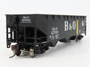 HO Scale Bowser 40640 B&O Baltimore & Ohio 3-Bay Hopper 527010 RTR