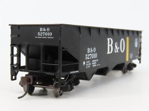 HO Scale Bowser 40640 B&O Baltimore & Ohio 3-Bay Hopper 527010 RTR