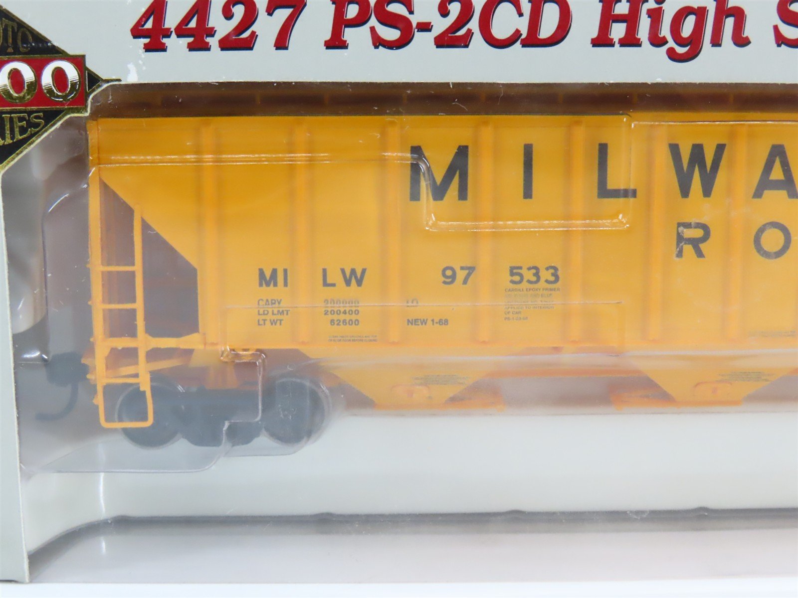 HO Scale PROTO 2000 23779 MILW Milwaukee Road Hopper 97533 RTR