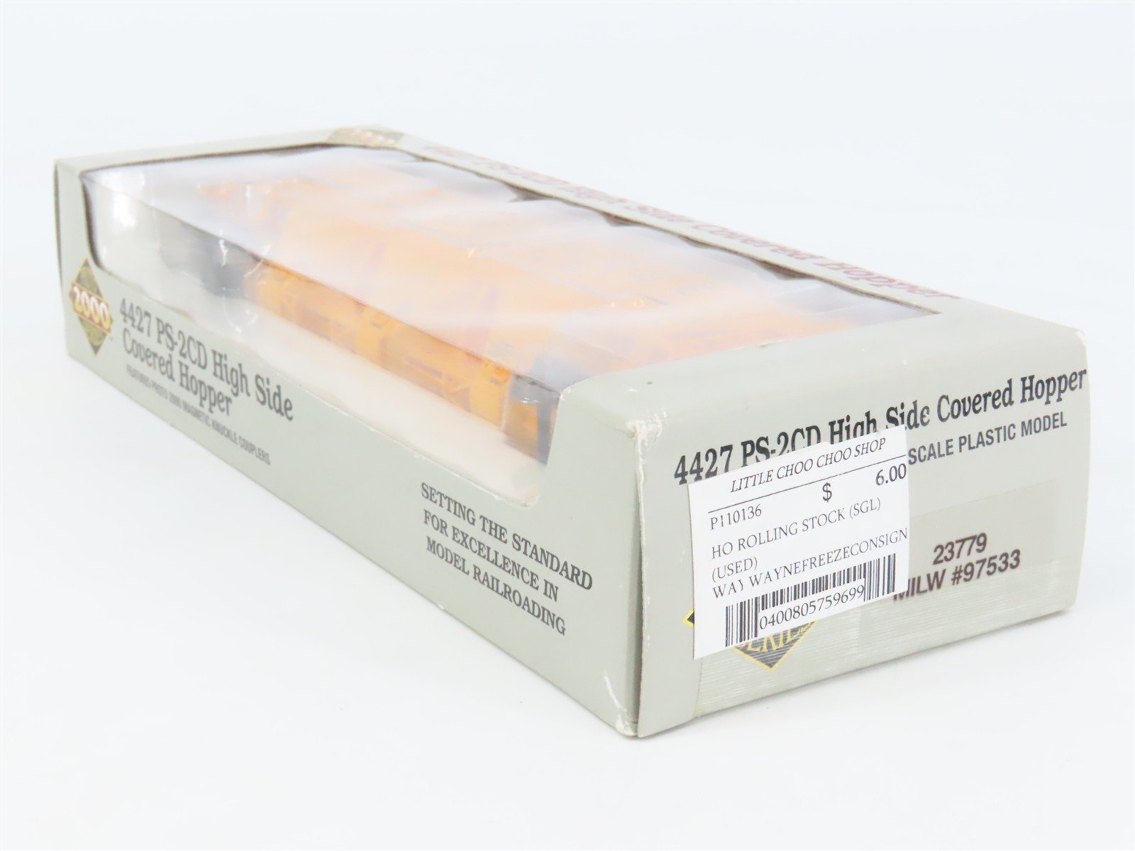 HO Scale PROTO 2000 23779 MILW Milwaukee Road Hopper 97533 RTR