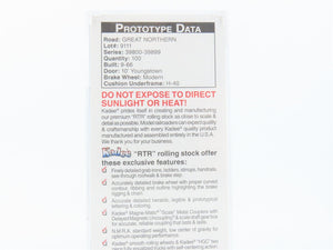HO Scale Kadee 6374 GN Great Northern 50' 50' PS-1 Box Car 39849 RTR