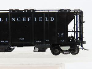HO Scale Kadee 8329 CRR Clinchfield 2-Bay Covered Hopper 60139 RTR