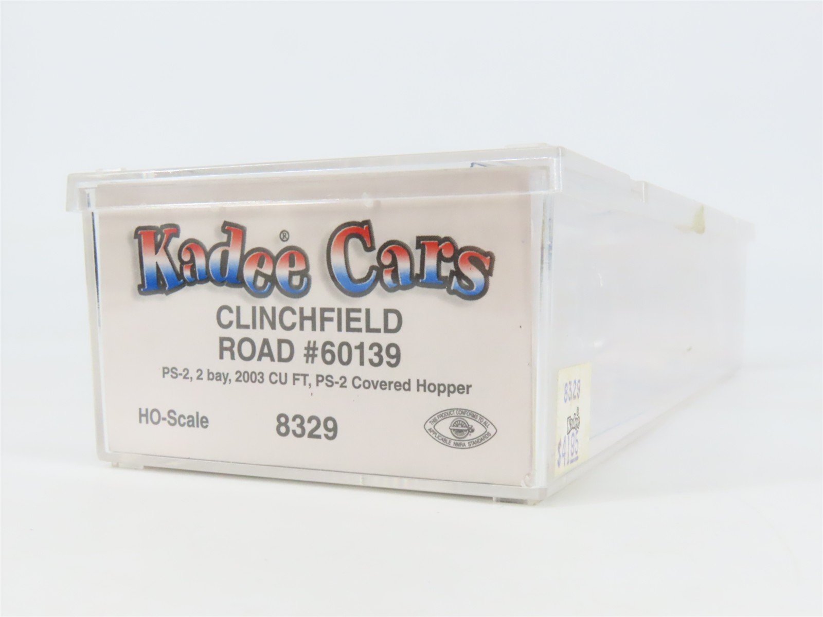HO Scale Kadee 8329 CRR Clinchfield 2-Bay Covered Hopper 60139 RTR