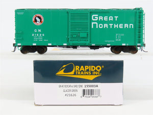 HO Scale Rapido 155003A GN Great Northern 40' Box Car 21626 RTR