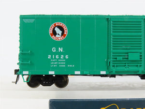 HO Scale Rapido 155003A GN Great Northern 40' Box Car 21626 RTR