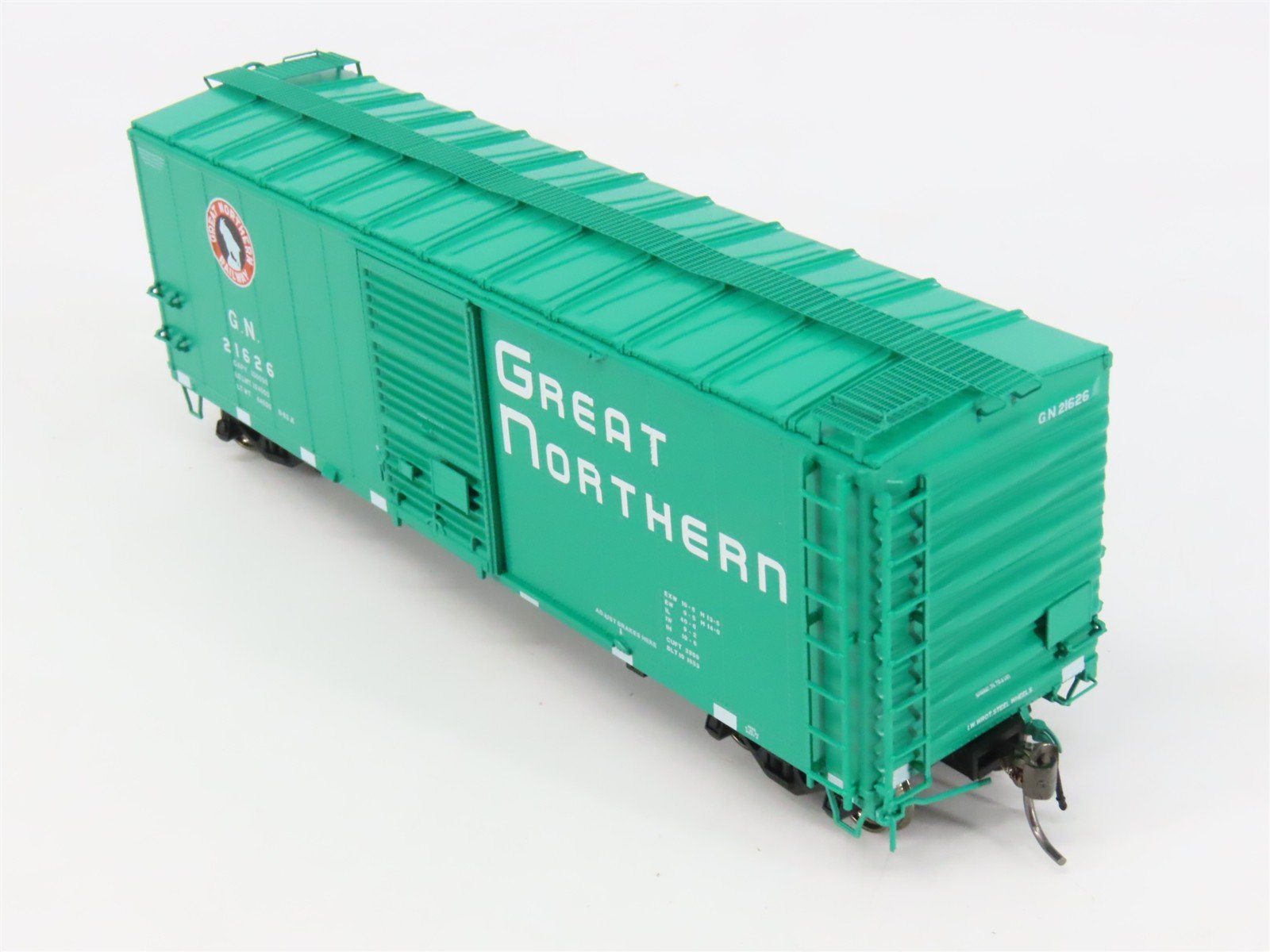HO Scale Rapido 155003A GN Great Northern 40' Box Car 21626 RTR