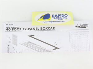HO Scale Rapido 155007A GN Great Northern 40' Box Car 5363 RTR
