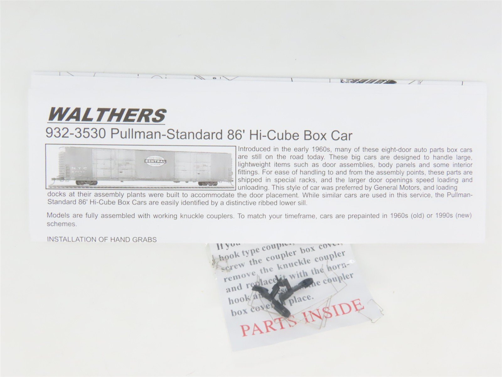 HO Scale Walthers 932-235311 Southern 86' 86' Hi-Cube 8-Door Box Car 2-Pack RTR