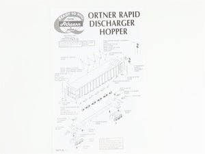 HO Scale Athearn ATH98343 SOU Southern 5-Bay Rapid Discharge Hopper 5-Pack RTR