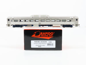HO Scale Rapido 16586 PRSL Budd RDC Rail Diesel Car #M-409 w/ DCC & Sound