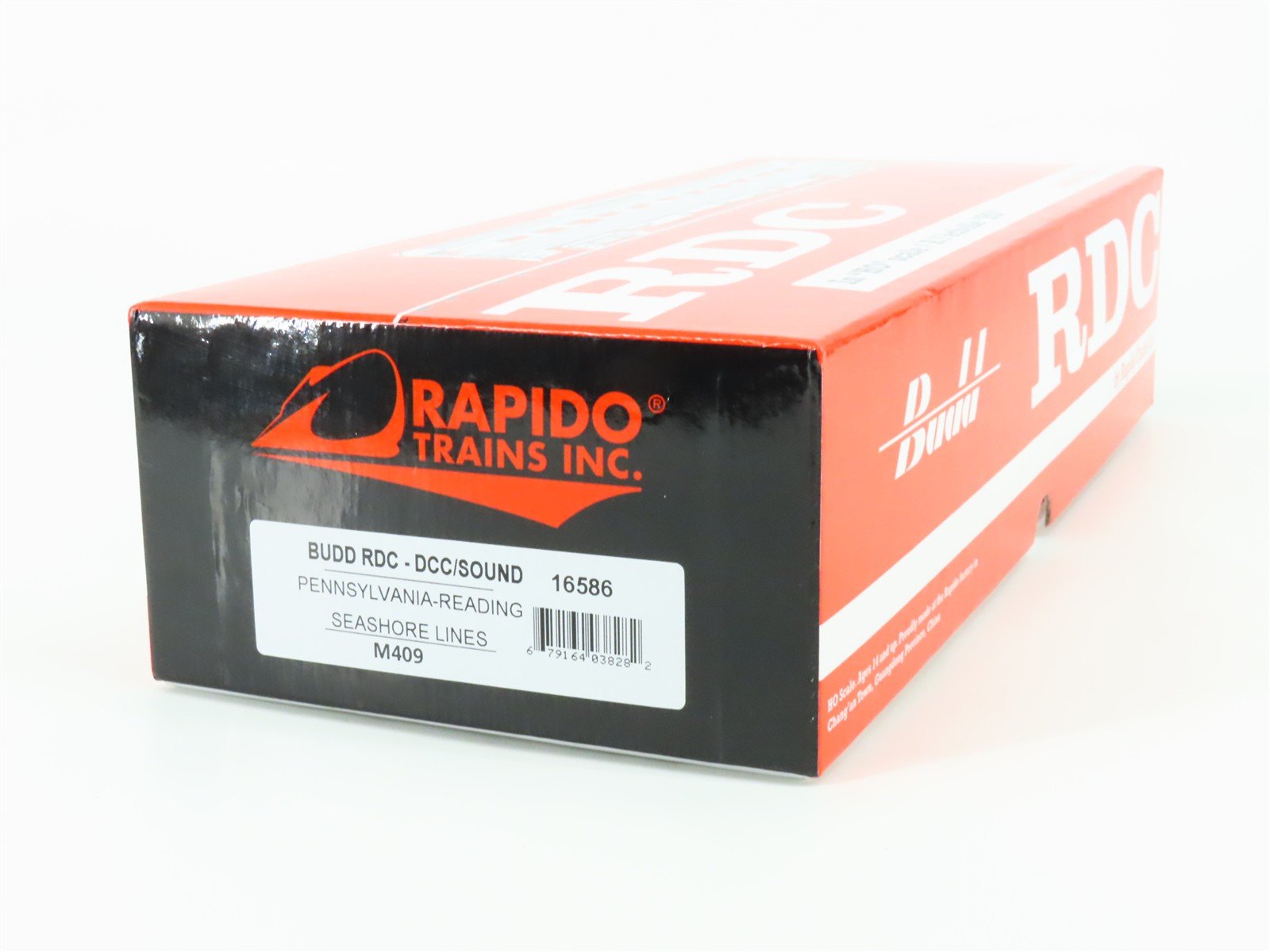 HO Scale Rapido 16586 PRSL Budd RDC Rail Diesel Car #M-409 w/ DCC & Sound