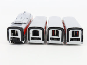 HO Con-Cor 01-008742 PRR Pennsylvania 1956 AeroTrain 4-Unit Set - DCC Ready