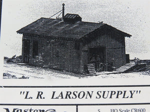 HO Scale Master Creations CR600 L. R. Larson Supply Building Craftsman Kit