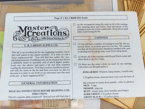 HO Scale Master Creations CR600 L. R. Larson Supply Building Craftsman Kit