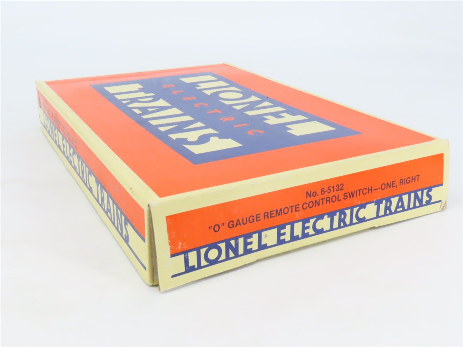O Gauge 3-Rail Lionel 6-5132 Righthand Remote Switch Track Piece