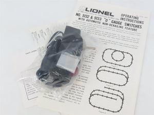 O Gauge 3-Rail Lionel 6-5132 Righthand Remote Switch Track Piece