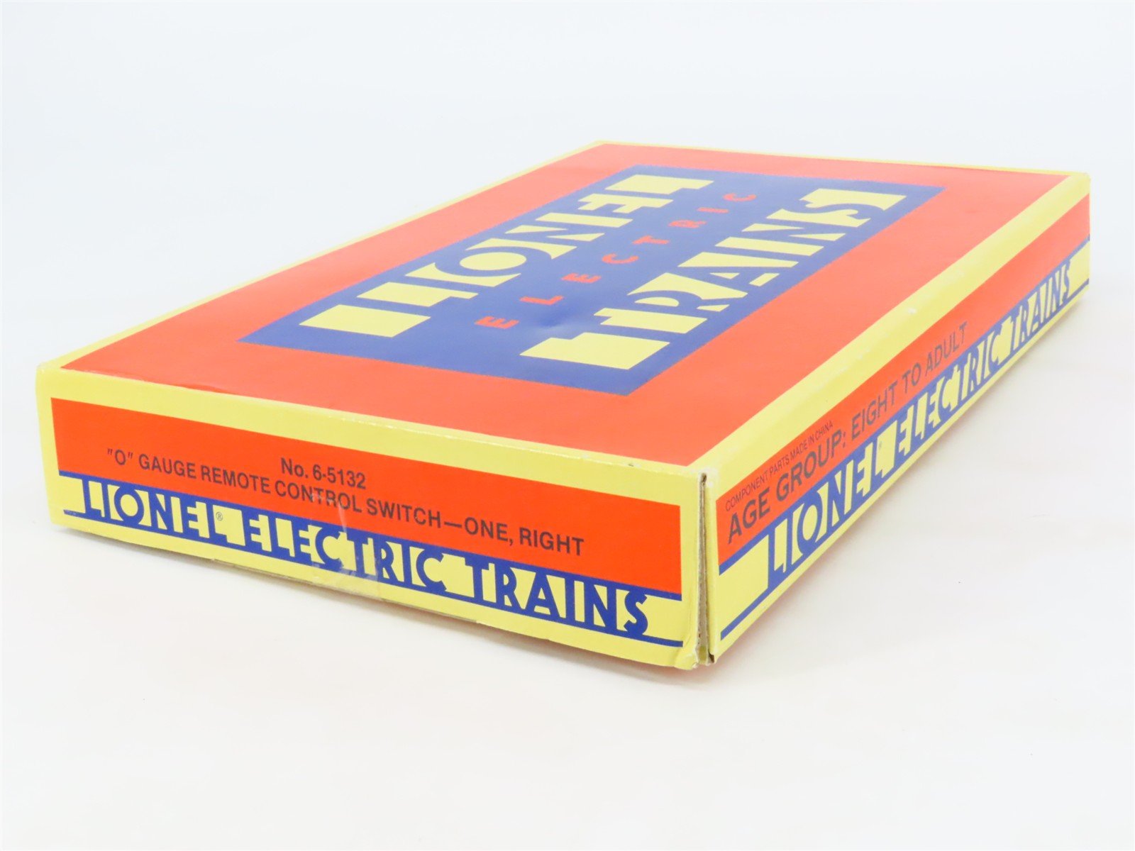 O Gauge 3-Rail Lionel 6-5132 Righthand Remote Switch Track Piece