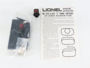 O Gauge 3-Rail Lionel 6-5132 Righthand Remote Switch Track Piece