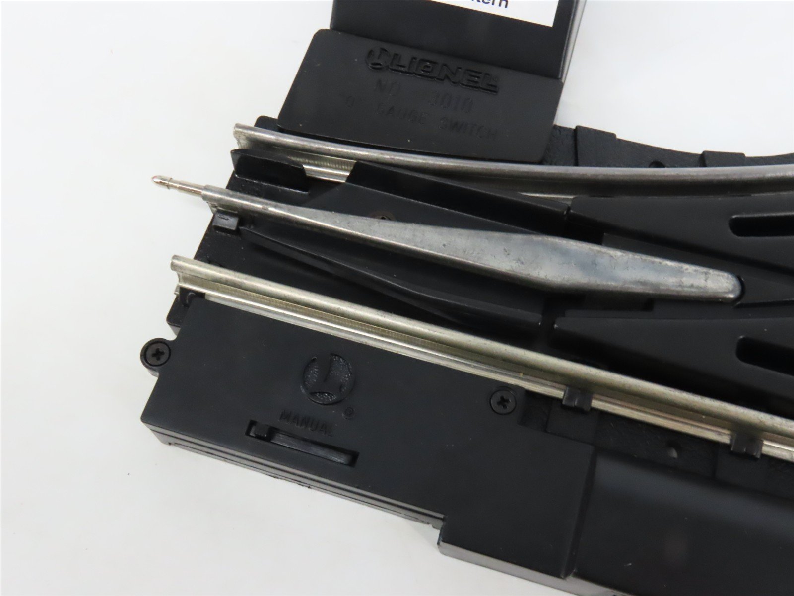 O Gauge 3-Rail Lionel 6-23010 Lefthand Remote Switch Track Piece