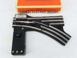 O Gauge 3-Rail Lionel 6-5132 Righthand Remote Switch Track Piece