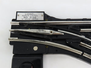 O Gauge 3-Rail Lionel 6-5132 Righthand Remote Switch Track Piece
