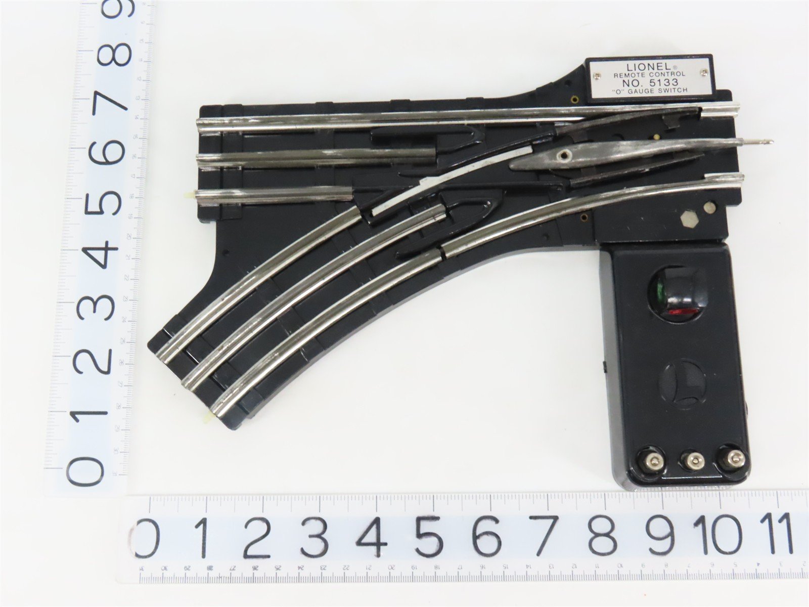 O Gauge 3-Rail Lionel 6-5133 Lefthand Remote Switch Track Piece