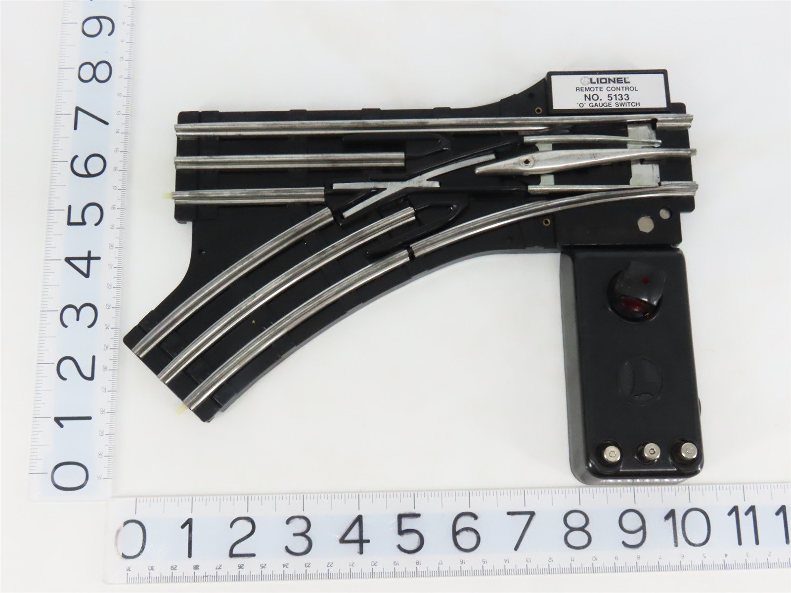 O Gauge 3-Rail Lionel 6-5133 Lefthand Remote Switch Track Piece