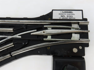 O Gauge 3-Rail Lionel 6-5133 Lefthand Remote Switch Track Piece