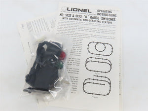 O Gauge 3-Rail Lionel 6-5133 Lefthand Remote Switch Track Piece