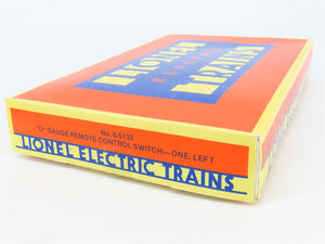 O Gauge 3-Rail Lionel 6-5133 Lefthand Remote Switch Track Piece