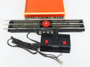 O Gauge 3-Rail Lionel 6-5530 Operating Straight Track Piece