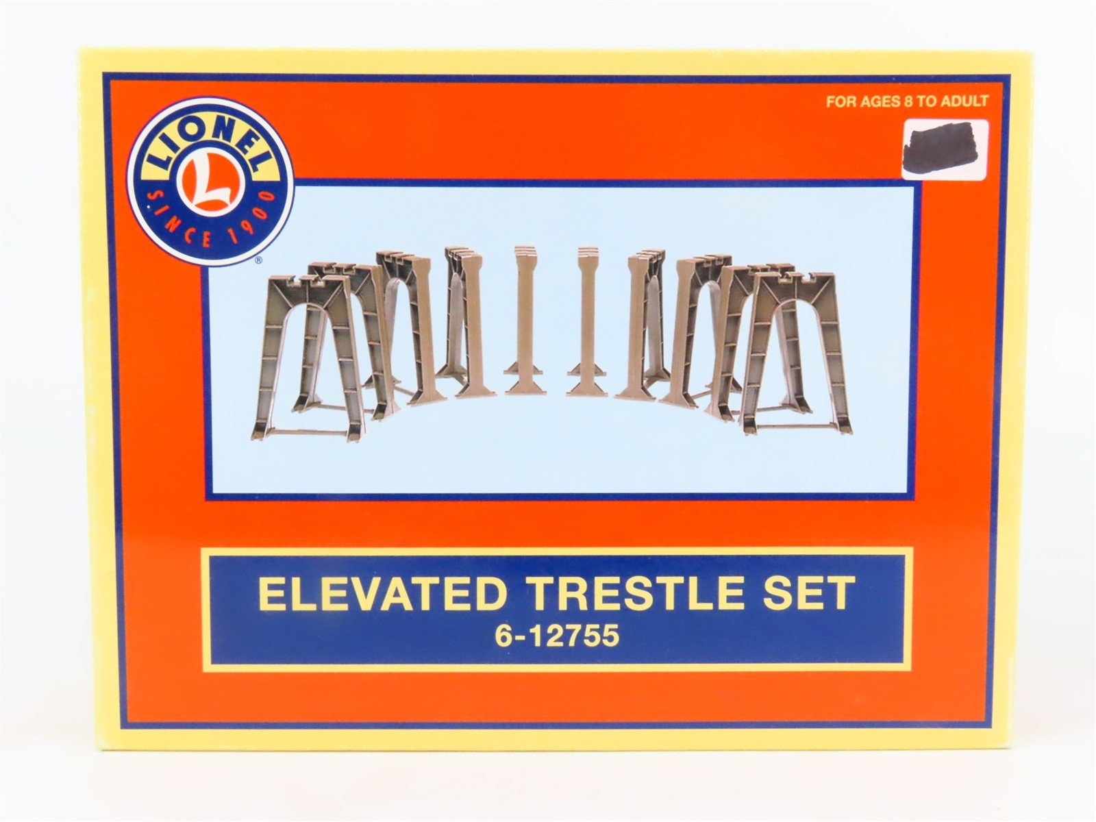 O Scale Lionel 6-12755 Elevated Trestle Set