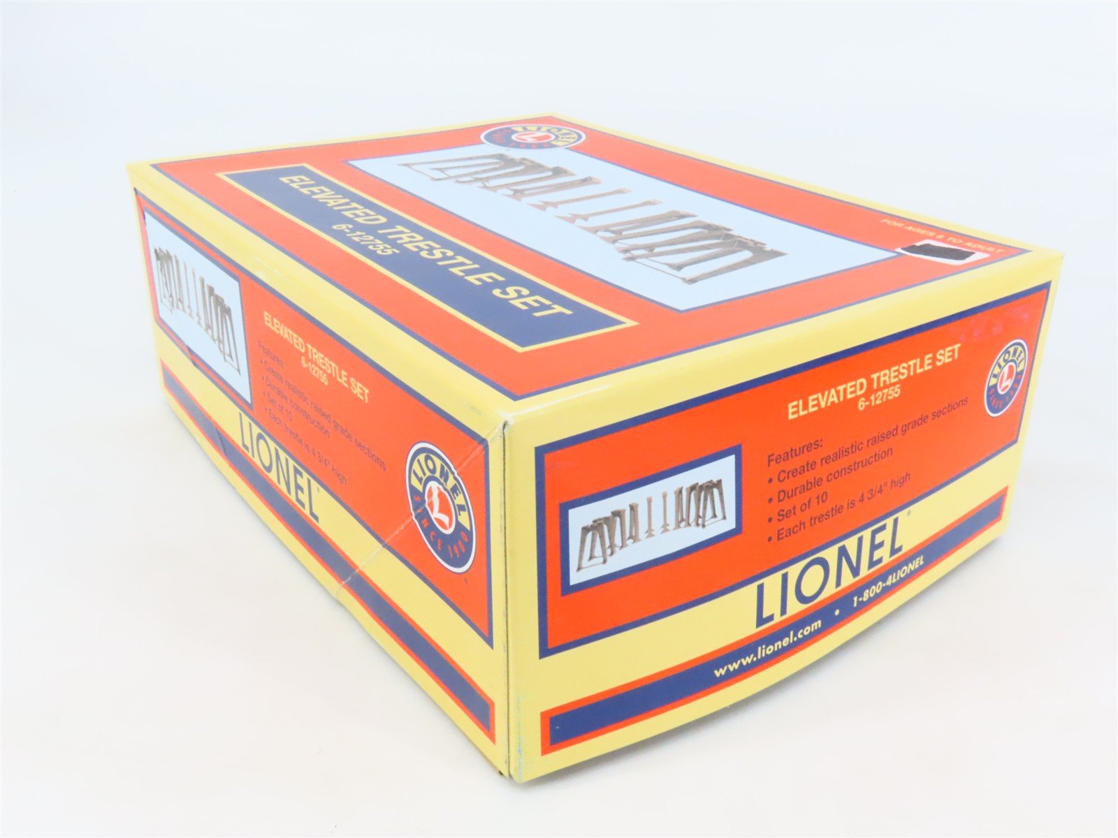 O Scale Lionel 6-12755 Elevated Trestle Set