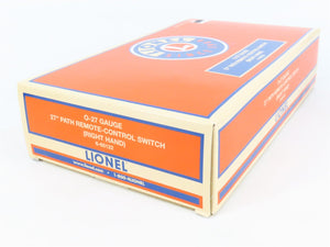 O Gauge 3-Rail Lionel 6-65122 Righthand Remote Switch Track Piece