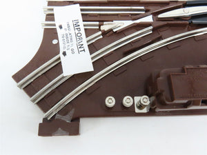 O Gauge 3-Rail Lionel 6-65121 Lefthand Remote Switch Track Piece