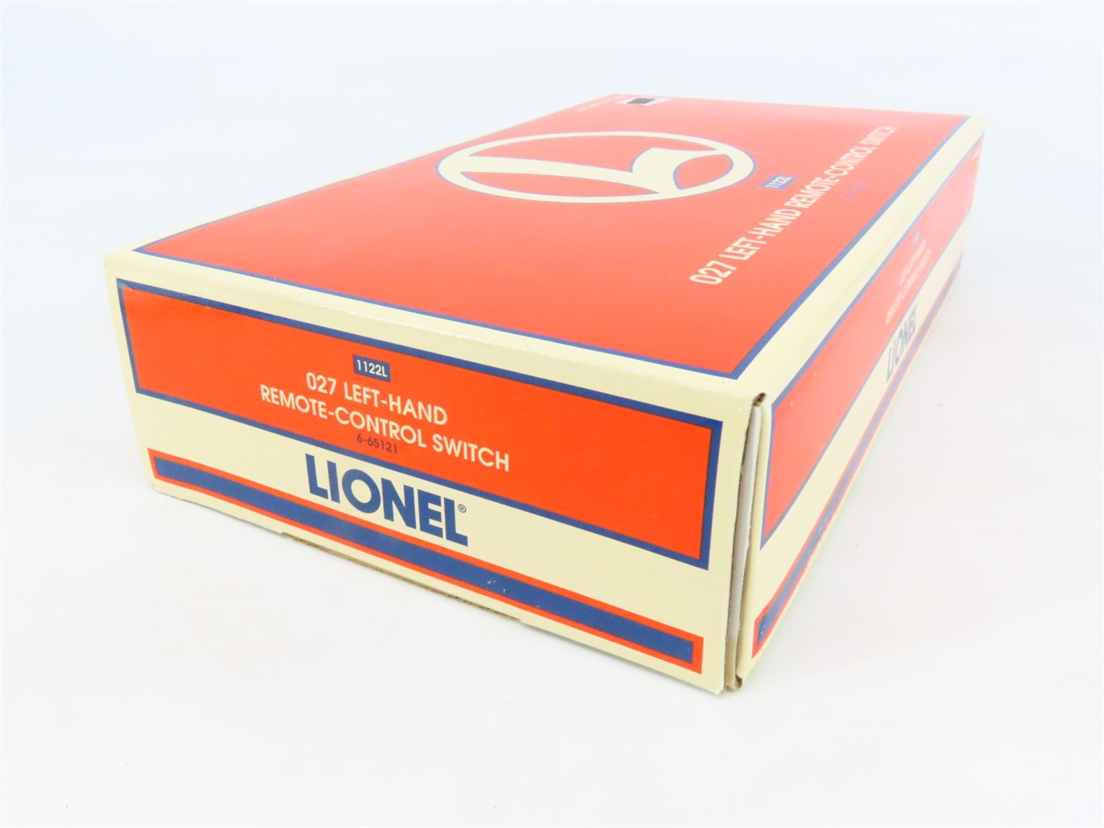 O Gauge 3-Rail Lionel 6-65121 Lefthand Remote Switch Track Piece