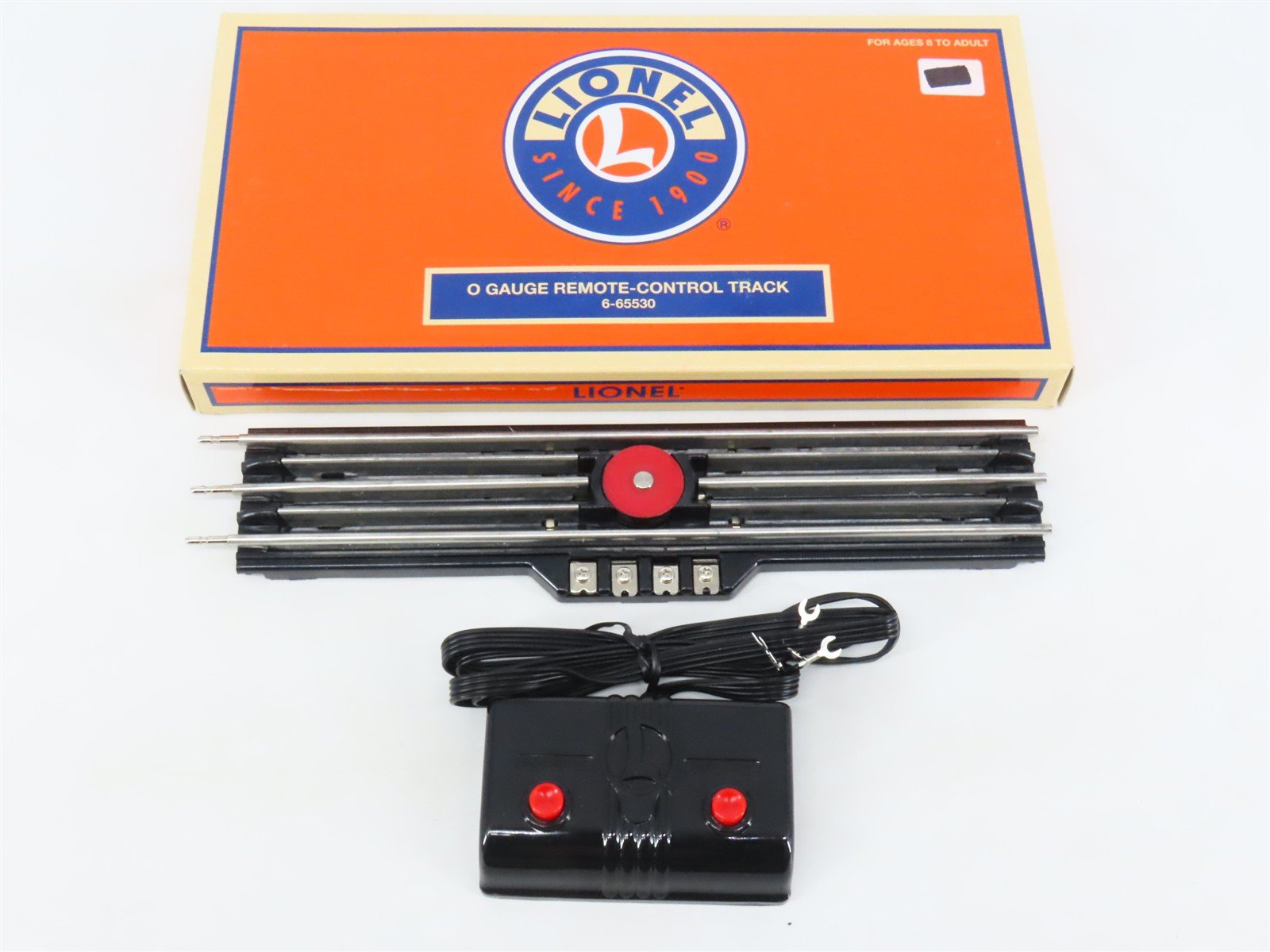 O Gauge 3-Rail Lionel 6-65530 Operating Straight Track Piece