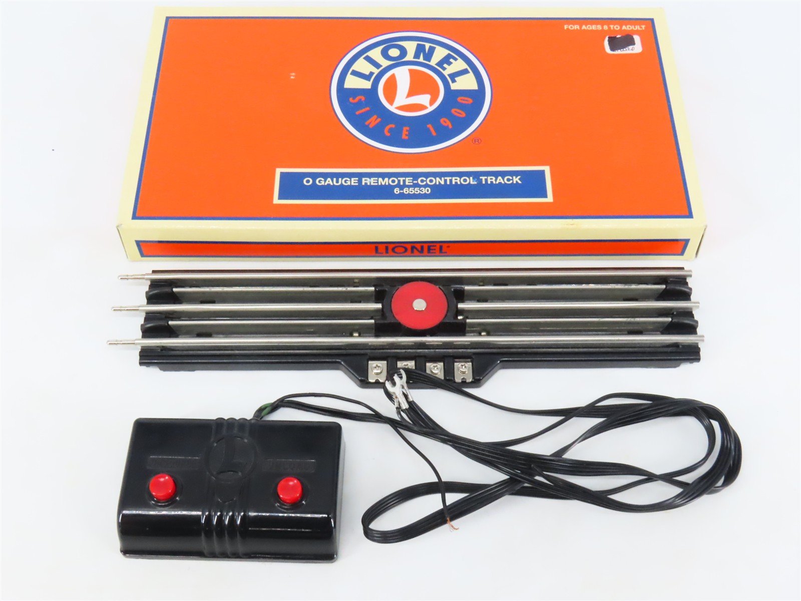 O Gauge 3-Rail Lionel 6-65530 Operating Straight Track Piece