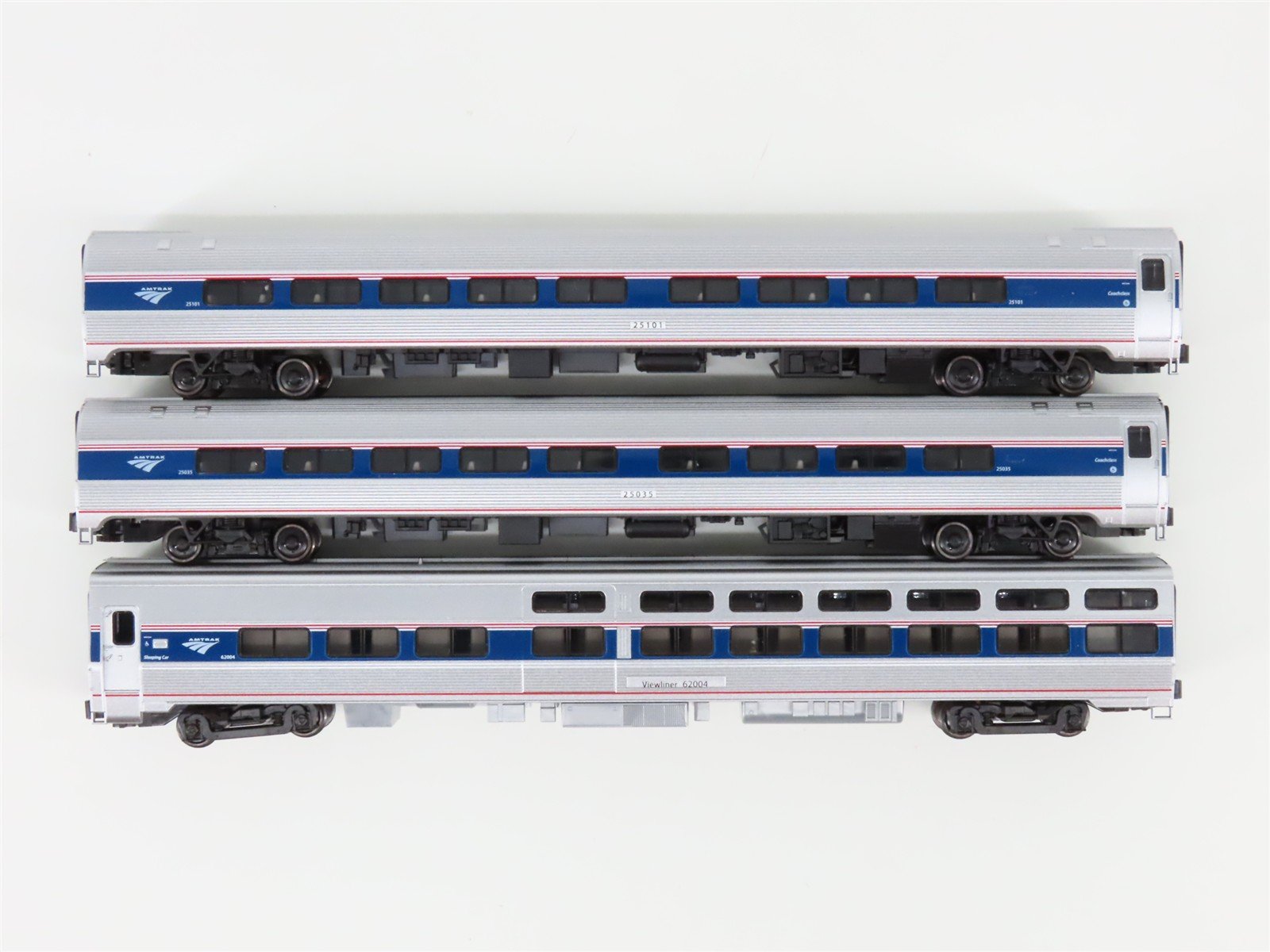 N Scale Kato 106-6285 Amtrak Intercity Express Diesel Passenger Set