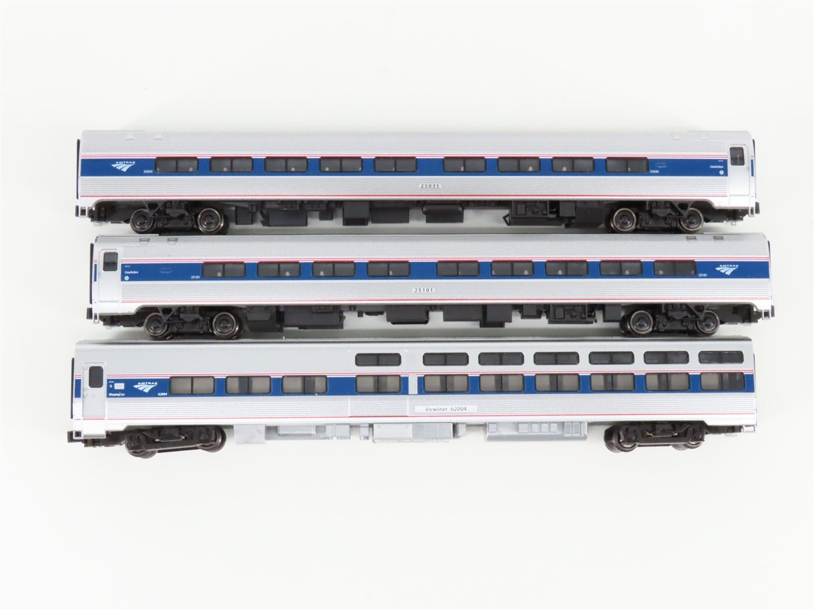 N Scale Kato 106-6285 Amtrak Intercity Express Diesel Passenger Set