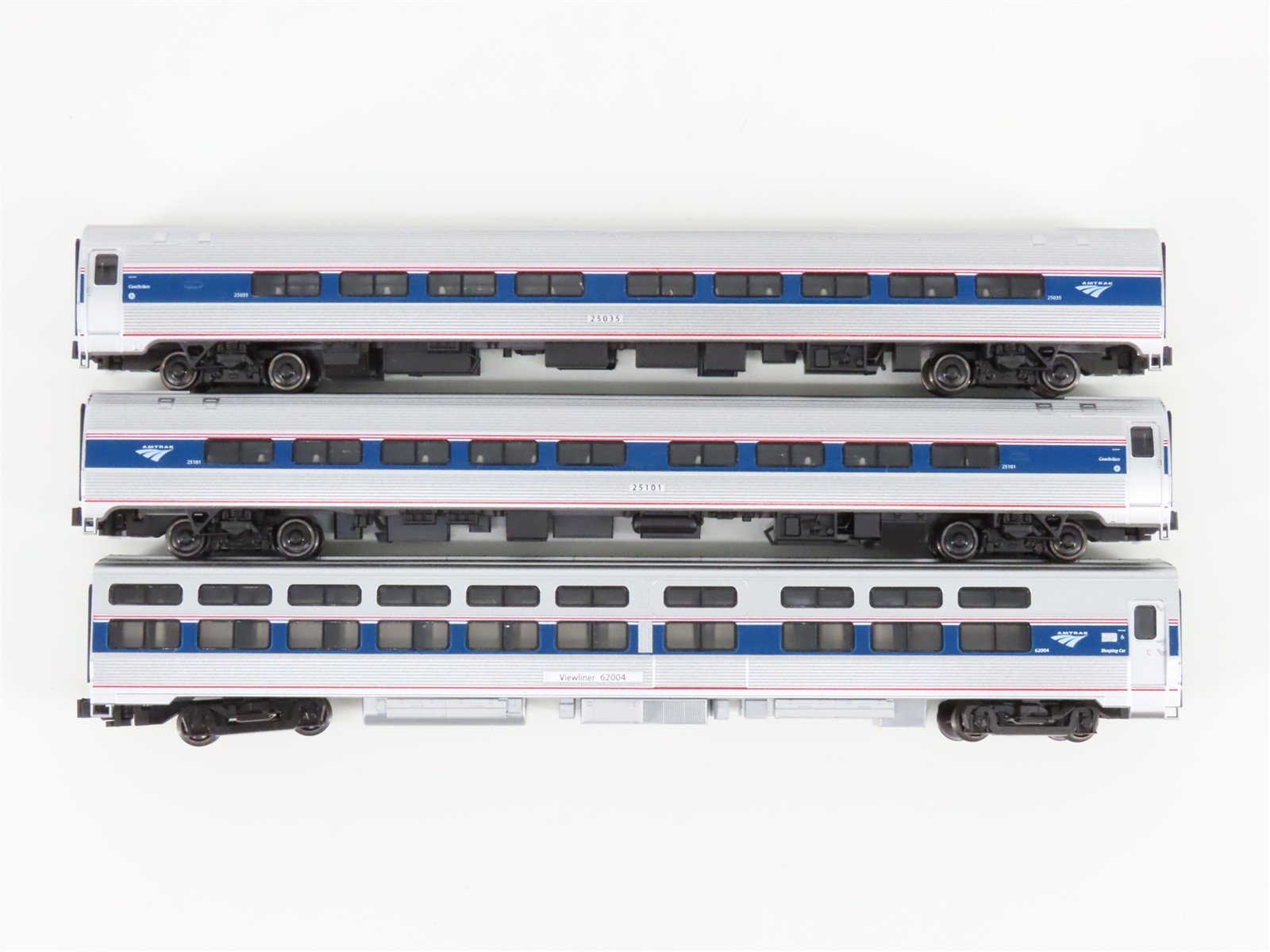 N Scale Kato 106-6285 Amtrak Intercity Express Diesel Passenger Set