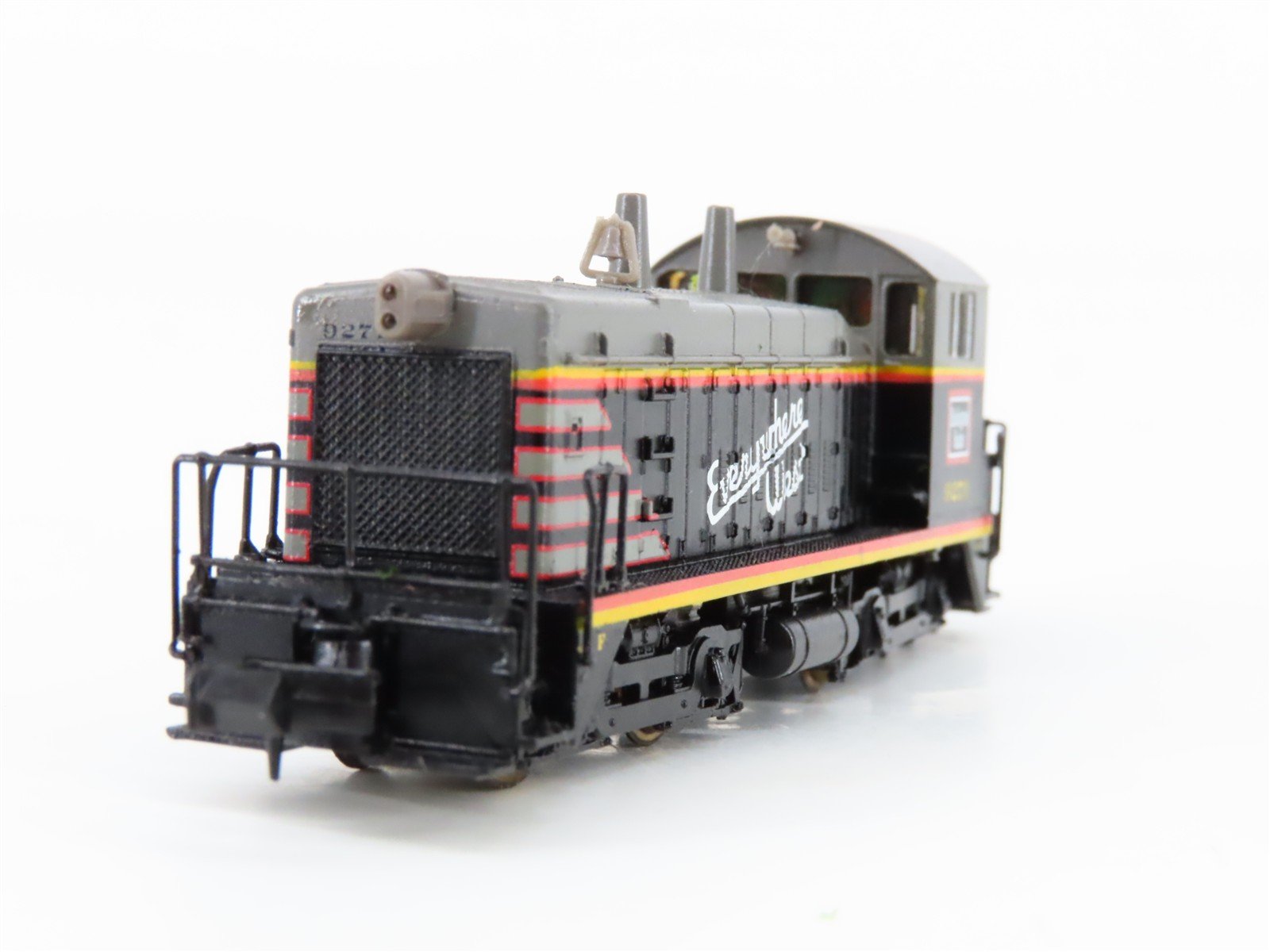 N Scale Life-Like 7883 CBQ Burlington SW9/1200 Diesel Locomotive #9271