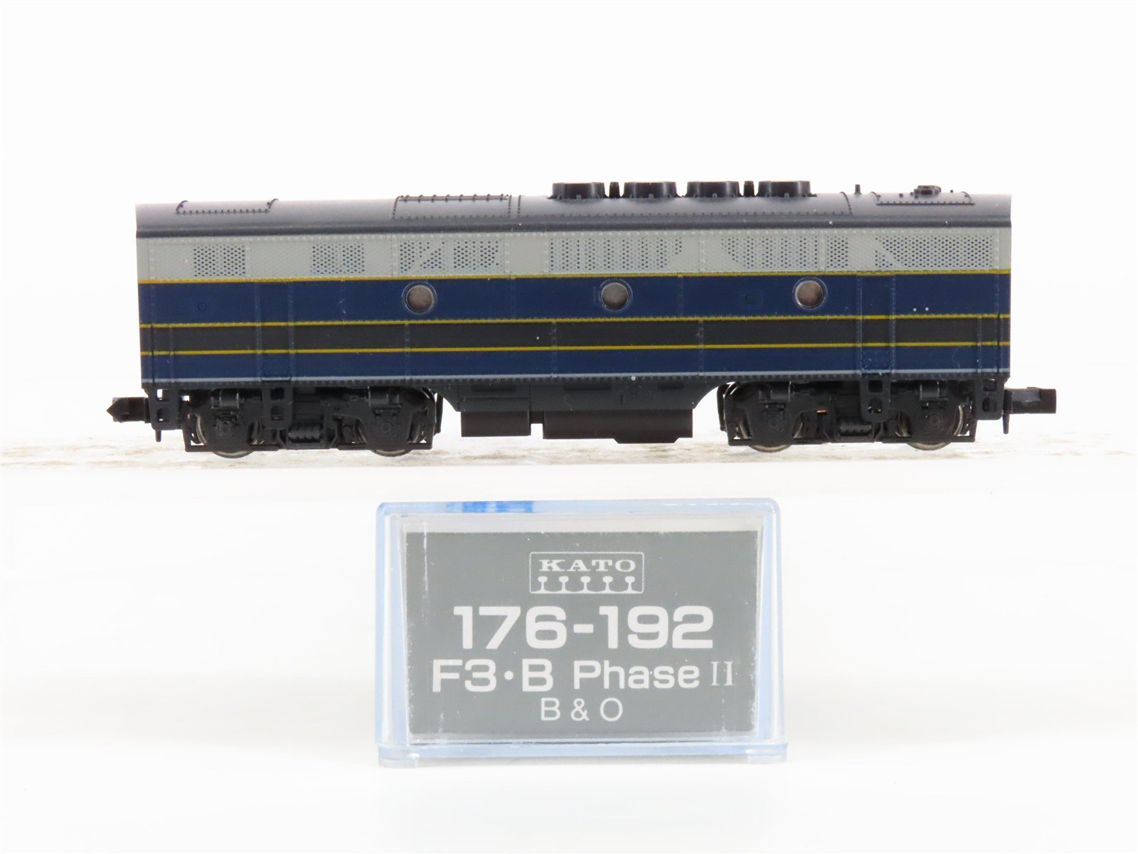 N Scale Kato 176-192 B&O Baltimore & Ohio F3B Diesel Locomotive