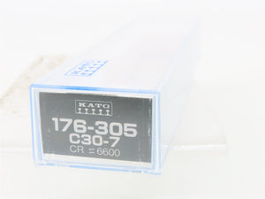 N Scale Kato 176-305 CR Conrail C30-7 Diesel Locomotive #6600