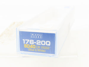 N Scale Kato 176-20Q CR Conrail SD40 Diesel Locomotive #6302