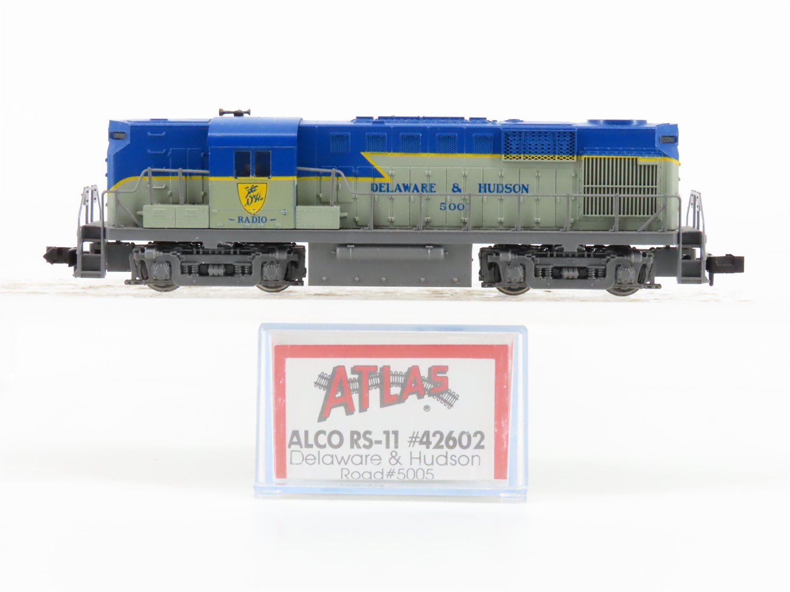 N Scale Atlas 42602 D&H Delaware & Hudson RS11 Diesel Locomotive #5001