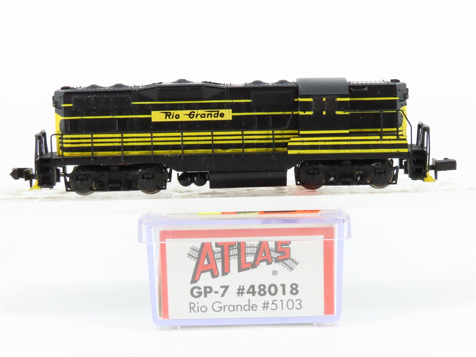 N Scale Atlas 48018 DRGW Rio Grande GP7 Diesel Locomotive