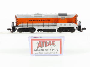 N Scale Atlas 48238 WP Western Pacific GP7 Diesel Locomotive