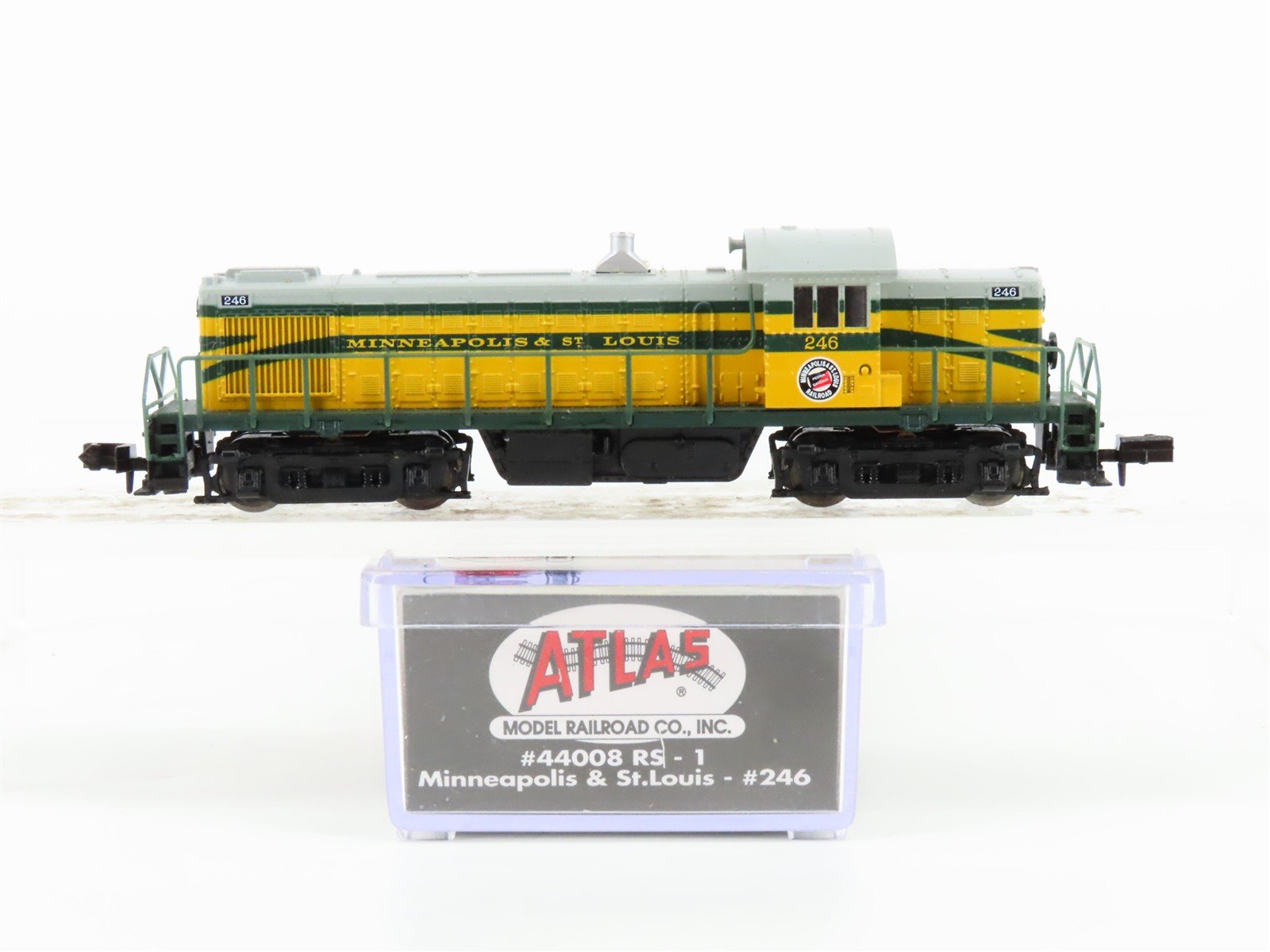 N Scale Atlas 44008 M&StL Minneapolis & St. Louis RS-1 Diesel Loco #246